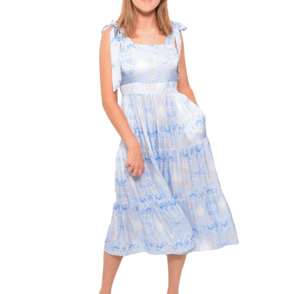 Emily McCarthy - Bow Midi in Sea Party